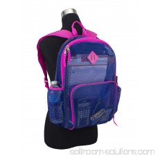 Eastsport Multi-Purpose Mesh Backpack with Front Pocket, Adjustable Straps and Lash Tab 567669658